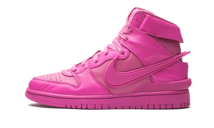 Sneakers limitées et authentiques Nike Dunk High Ambush Cosmic Fuchsia - CU7544-600 - Kickzmi