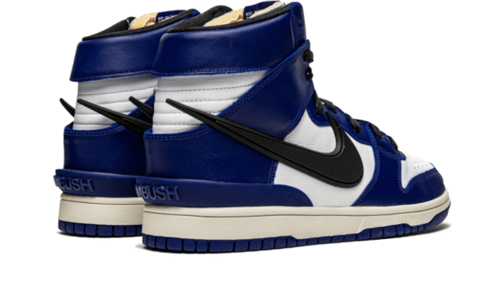 Sneakers limitées et authentiques Nike Dunk High Ambush Deep Royal Blue - CU7544-400 - Kickzmi