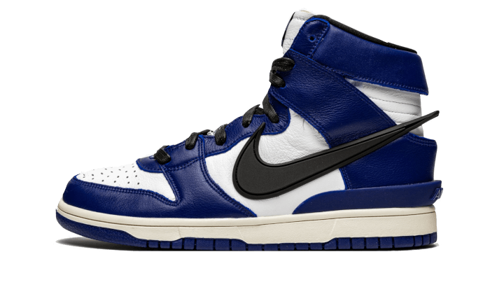 Sneakers limitées et authentiques Nike Dunk High Ambush Deep Royal Blue - CU7544-400 - Kickzmi