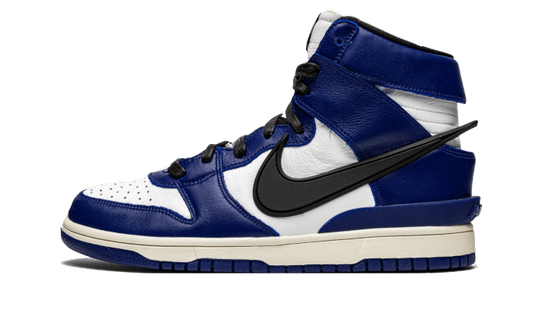 Sneakers limitées et authentiques Nike Dunk High Ambush Deep Royal Blue - CU7544-400 - Kickzmi