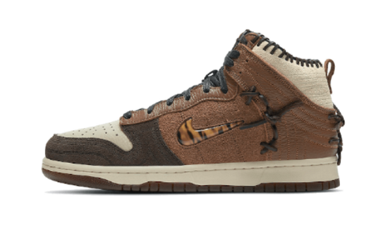 Sneakers éditions limitées et authentiques Nike Dunk High Bodega Legend Fauna Brown - CZ8125-200 - Kickzmi