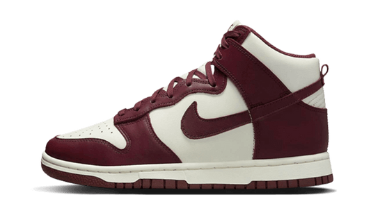 Sneakers limitées et authentiques Nike Dunk High Burgundy Crush - DD1869-601 - Kickzmi
