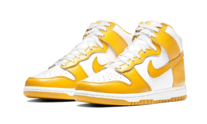 Sneakers éditions limitées et authentiques Nike Dunk High Dark Sulfur - DD1869-106 - Kickzmi