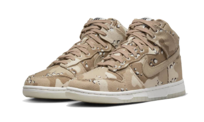 Sneakers éditions limitées et authentiques Nike Dunk High Desert Camo - DX2314-200 - Kickzmi