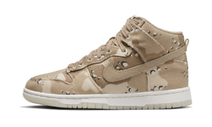 Sneakers éditions limitées et authentiques Nike Dunk High Desert Camo - DX2314-200 - Kickzmi