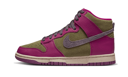 Sneakers limitées et authentiques Nike Dunk High Dynamic Berry - FB1273-500 - Kickzmi