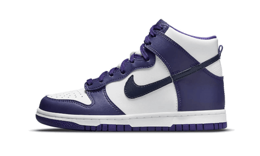 Sneakers limitées et authentiques Nike Dunk High Electro Purple Midnight Navy - DH9751-100 - Kickzmi