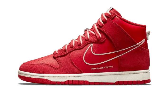 Sneakers limitées et authentiques Nike Dunk High First Use University Red - DH0960-600 - Kickzmi