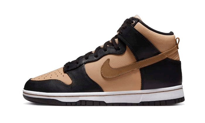 Sneakers éditions limitées et authentiques Nike Dunk High LXX Black Flax - DX0346-001 - Kickzmi