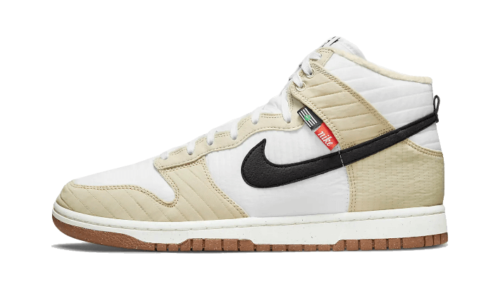 Sneakers limitées et authentiques Nike Dunk High Next Nature Rattan - DD3362-200 - Kickzmi