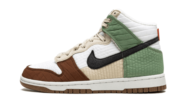 Sneakers limitées et authentiques Nike Dunk High Next Nature Summit White - DN9909-100 - Kickzmi