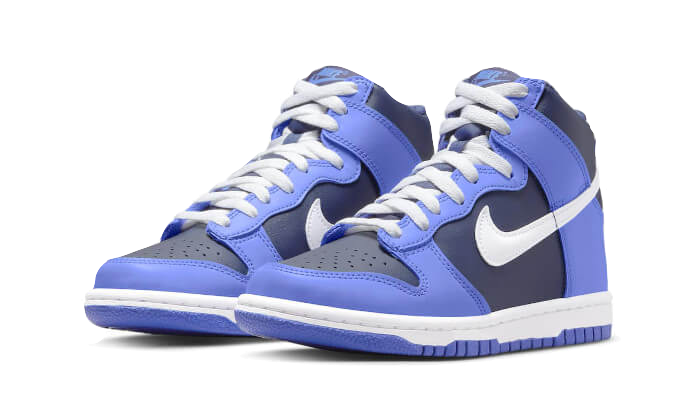 Sneakers limitées et authentiques Nike Dunk High Obsidian - DJ6189-400 / DB2179-400 - Kickzmi