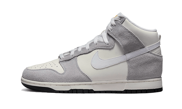 Sneakers limitées et authentiques Nike Dunk High Retro Grey Orange - DZ4515-100 - Kickzmi