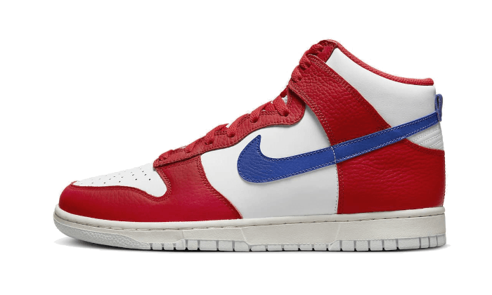 Sneakers limitées et authentiques Nike Dunk High Retro USA - DX2661-100 - Kickzmi