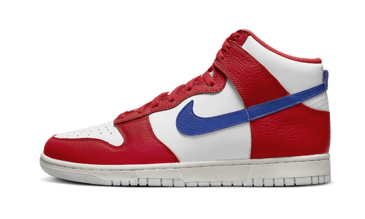 Sneakers limitées et authentiques Nike Dunk High Retro USA - DX2661-100 - Kickzmi