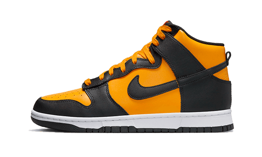 Sneakers limitées et authentiques Nike Dunk High Reverse Goldenrod - DD1399-700 - Kickzmi
