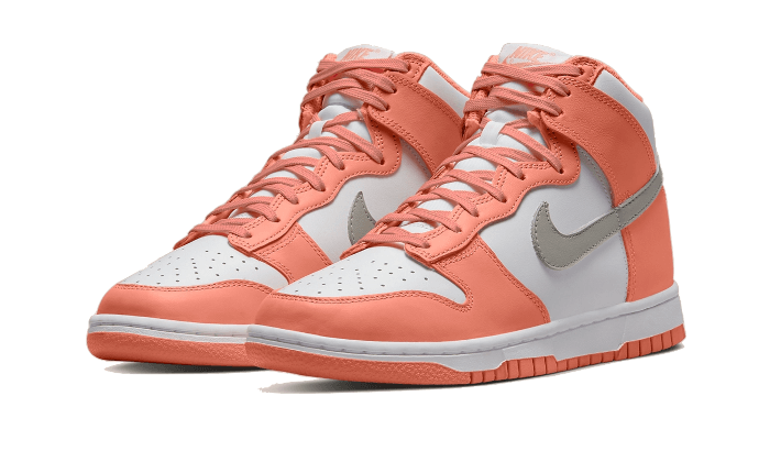 Sneakers limitées et authentiques Nike Dunk High Salmon Grey - DD1869-600 - Kickzmi