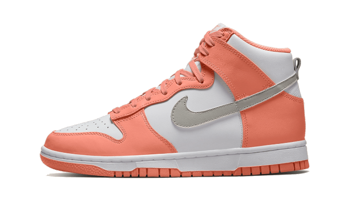 Sneakers limitées et authentiques Nike Dunk High Salmon Grey - DD1869-600 - Kickzmi