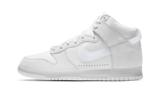 Sneakers limitées et authentiques Nike Dunk High Slam Jam White Pure Platinum - DA1639-100 - Kickzmi