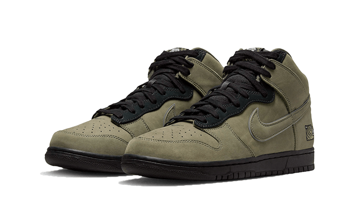 Sneakers limitées et authentiques Nike Dunk High Soulgoods Military Green - DR1415-200 - Kickzmi