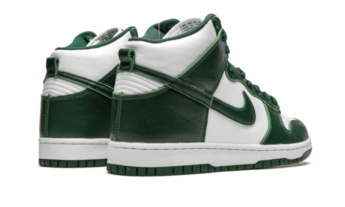 Sneakers limitées et authentiques Nike Dunk High Spartan Green - CZ8149-100 - Kickzmi