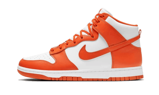 Sneakers éditions limitées et authentiques Nike Dunk High Syracuse (2021) - DD1399-101 / DD1869-100 - Kickzmi