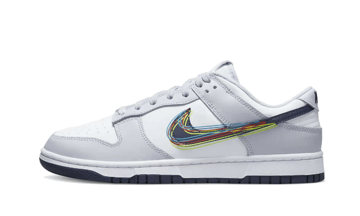 Nike Dunk Low 3D Swoosh - DV6482-100 - Kickzmi