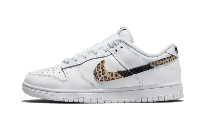 Nike Dunk Low Animal Print White - DD7099-100 - Kickzmi