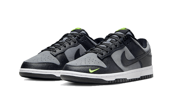 Nike Dunk Low Black Grey Green Strike - FQ2205-001 - Kickzmi