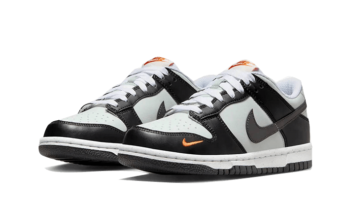 Nike Dunk Low Black Grey Orange - FN7784-001 - Kickzmi