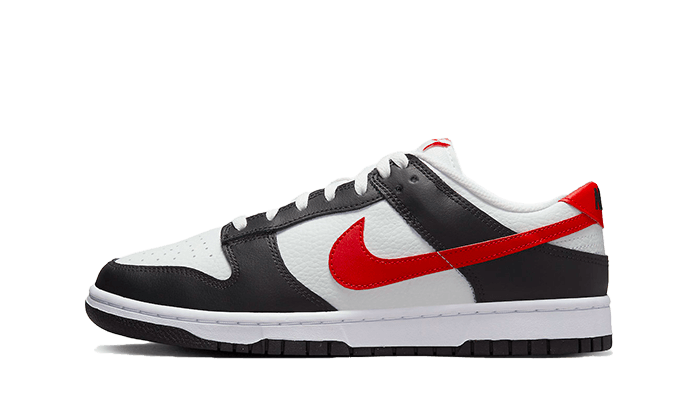 Nike Dunk Low Black White Red - FB3354-001 - Kickzmi