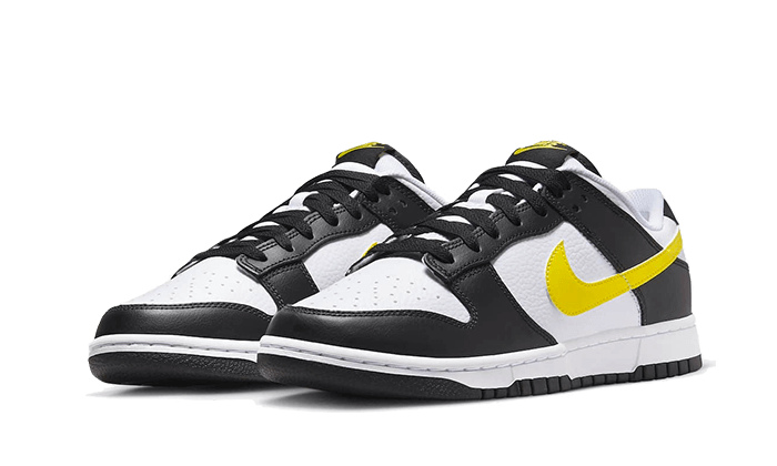 Nike Dunk Low Black Yellow White - FQ2431-001 - Kickzmi