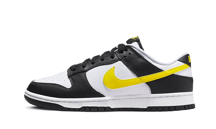 Nike Dunk Low Black Yellow White - FQ2431-001 - Kickzmi