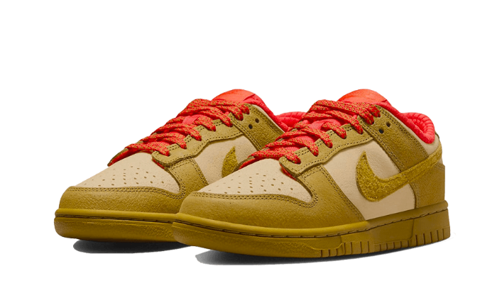 Nike Dunk Low Bronzine Sesame Picante Red - FQ8897-252 - Kickzmi