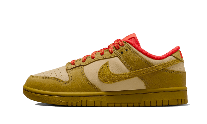 Nike Dunk Low Bronzine Sesame Picante Red - FQ8897-252 - Kickzmi