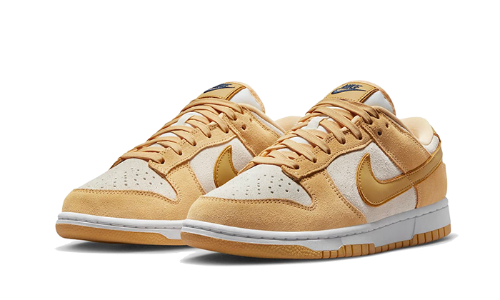 Sneakers éditions limitées et authentiques Nike Dunk Low Celestial Gold Suede - DV7411-200 - Kickzmi