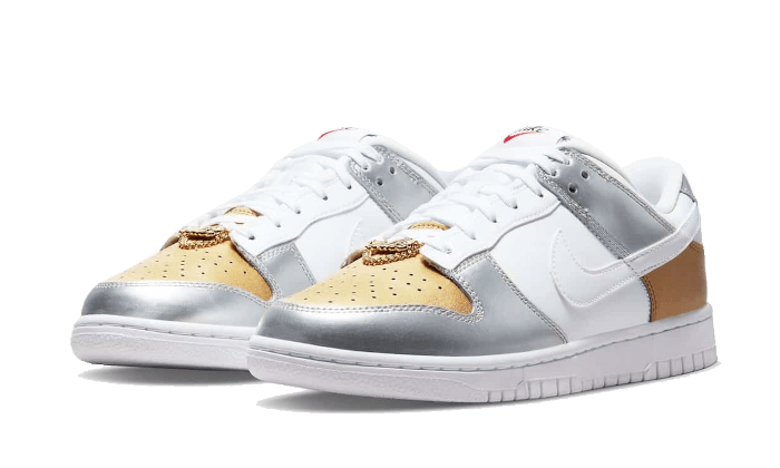 Nike Dunk Low Gold Silver - DH4403-700 - Kickzmi