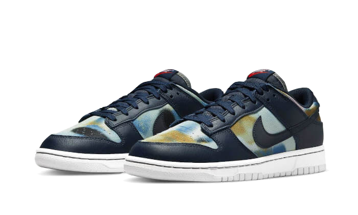 Nike Dunk Low Graffiti Navy - DM0108-400 - Kickzmi