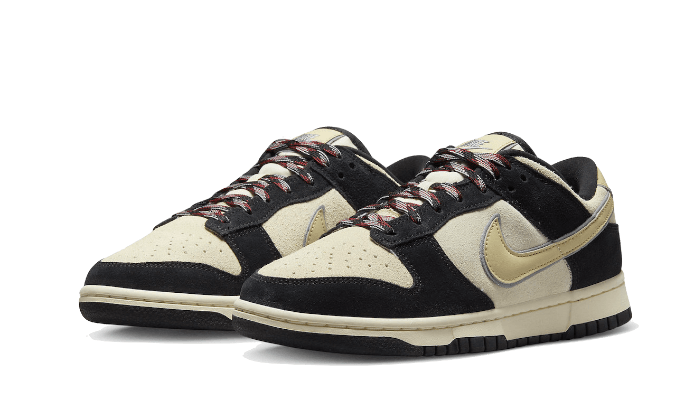 Sneakers éditions limitées et authentiques Nike Dunk Low LX Black Team Gold - DV3054-001 - Kickzmi