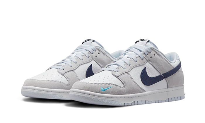 Nike Dunk Low Mini Swoosh Midnight Navy - FJ4227-001 - Kickzmi