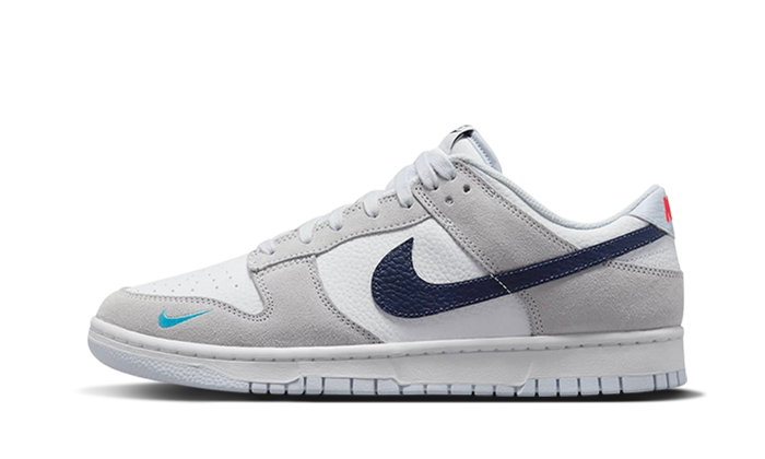 Nike Dunk Low Mini Swoosh Midnight Navy - FJ4227-001 - Kickzmi