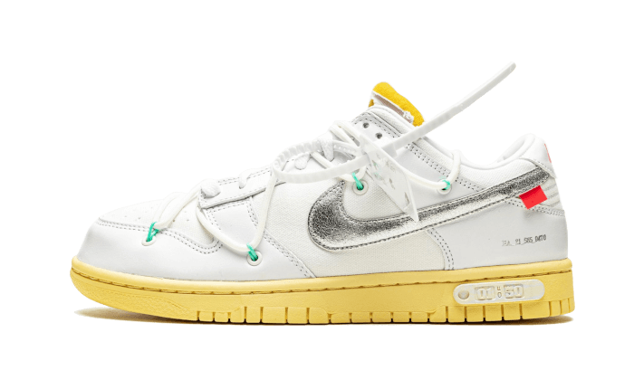 Nike Dunk Low Off-White Lot 1 - DM1602-127 - Kickzmi