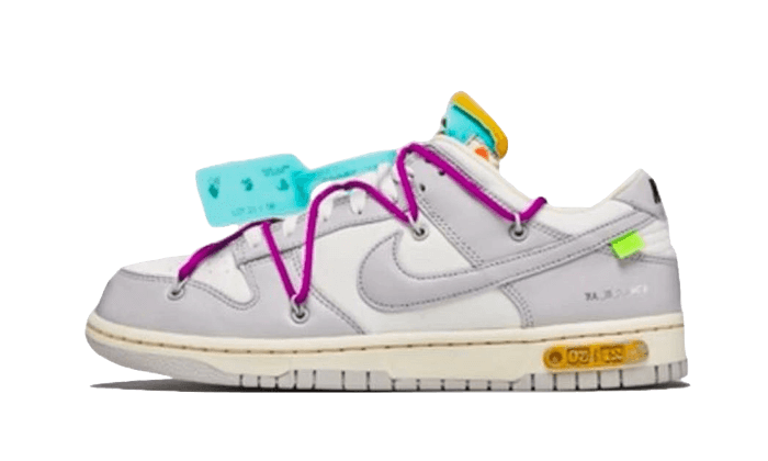 Nike Dunk Low Off-White Lot 21 - DM1602-100 - Kickzmi