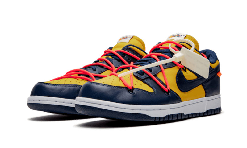 Nike Dunk Low Off-White Michigan - CT0856-700 - Kickzmi