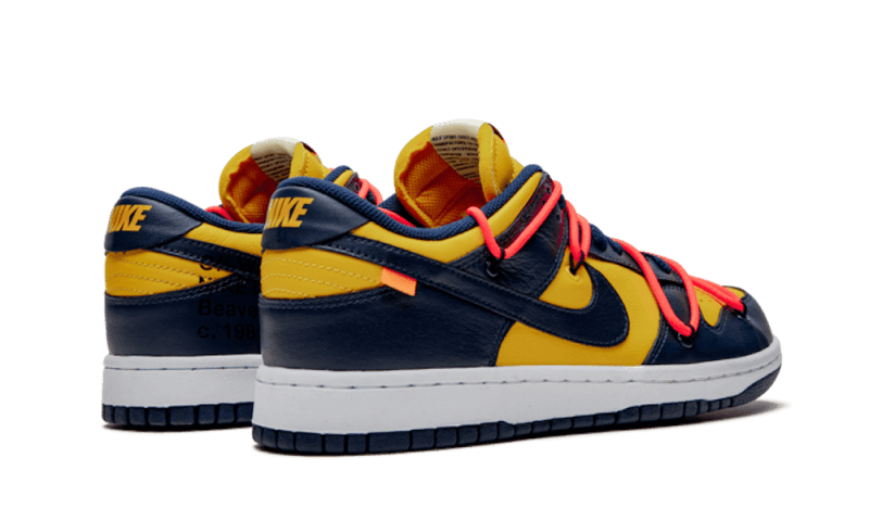 Nike Dunk Low Off-White Michigan - CT0856-700 - Kickzmi