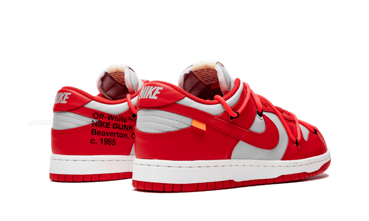 Nike Dunk Low Off-White University Red - CT0856-600 - Kickzmi
