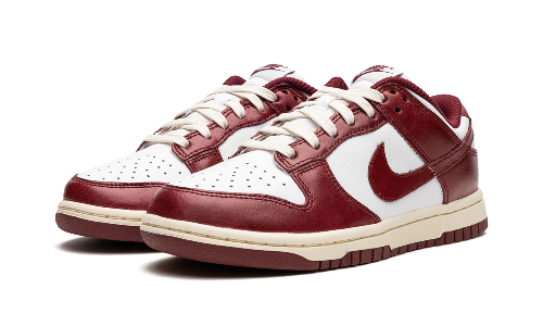 Sneakers éditions limitées et authentiques Nike Dunk Low PRM Team Red - FJ4555-100 - Kickzmi