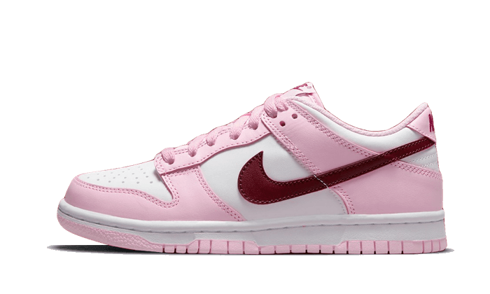 Nike Dunk Low Pink Red White - CW1590-601 - Kickzmi