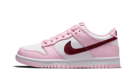 Nike Dunk Low Pink Red White - CW1590-601 - Kickzmi