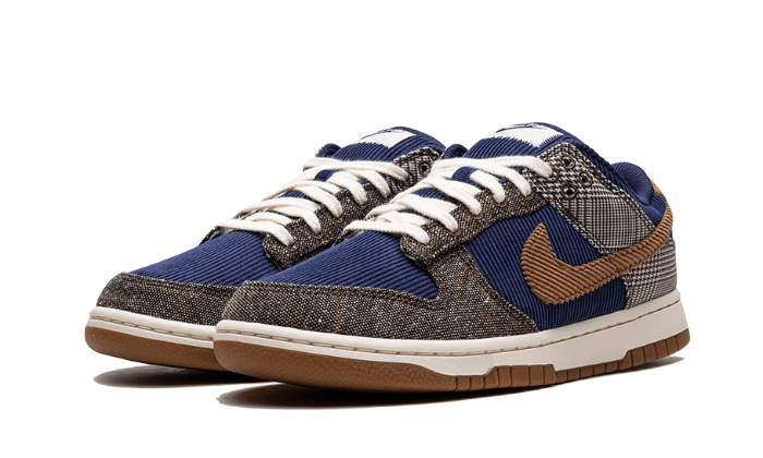 Nike Dunk Low Premium Tweed Corduroy - FQ8746-410 - Kickzmi